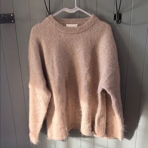 Cozy Cream Taupe  Women's Sweater